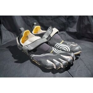 Vibram FiveFingers Shoes Mens 9.5/10 Size 43 Black/Silver M3685